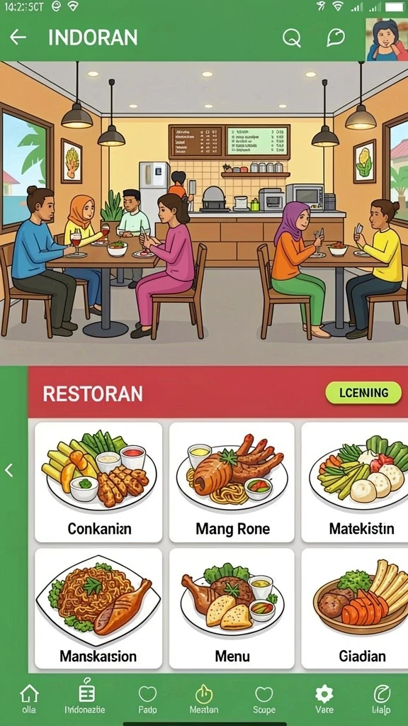 66d - Tampilan antarmuka yang menarik dan mudah digunakan.
