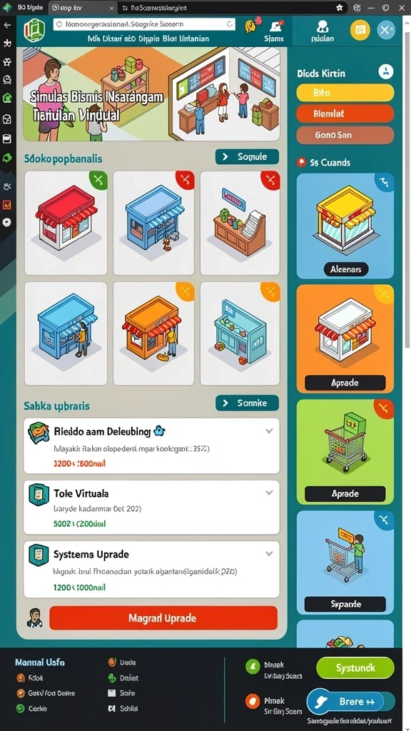 7777w - Tangkapan layar memperlihatkan mode multiplayer yang seru.