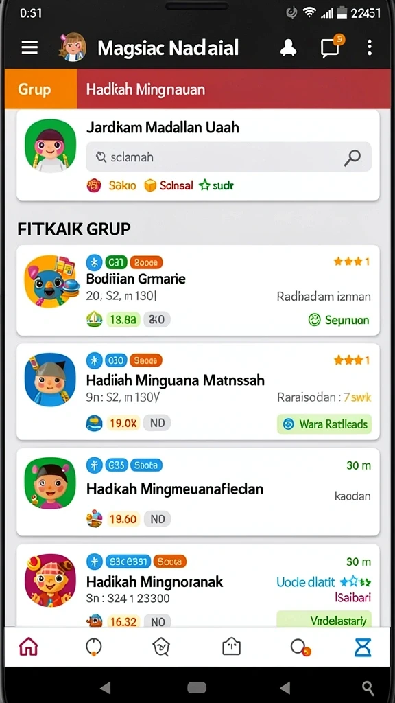 92glory - Screenshot menampilkan karakter utama dalam mode permainan.