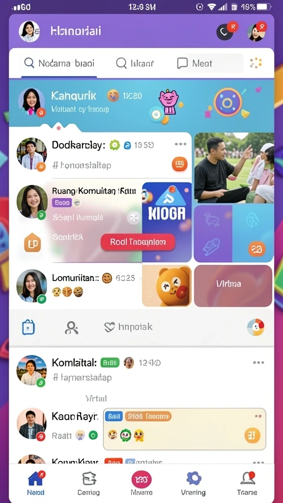 pgg68 - Tampilan menu utama PGG68 yang menarik.