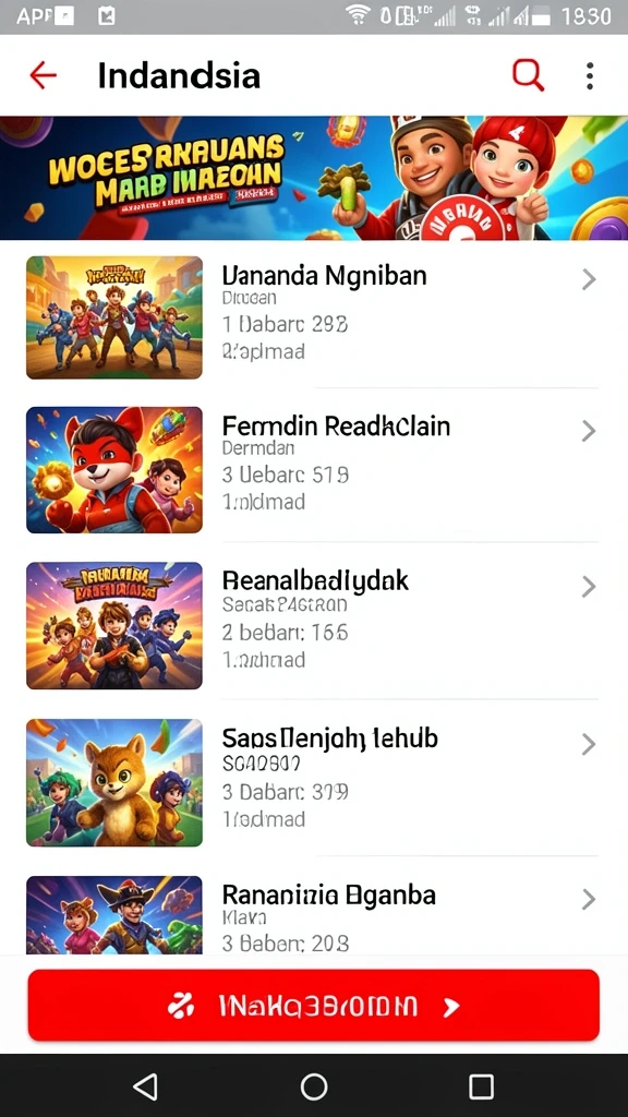 pgg68 - Tampak gameplay seru dari level yang menantang.