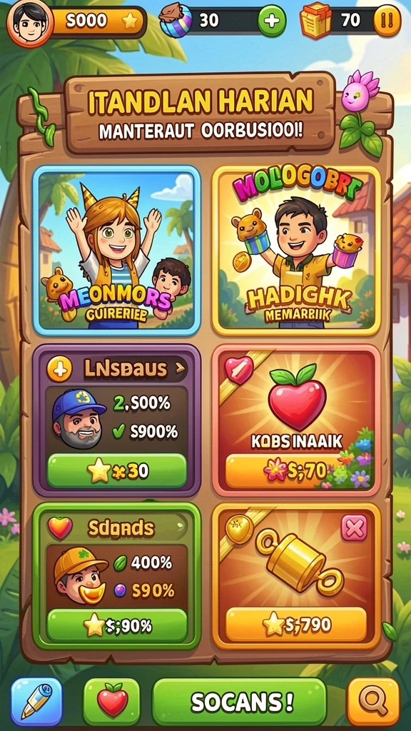 playwin - Tampilan antarmuka yang menarik dan intuitif.