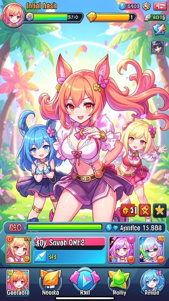 rr666 - Screenshot menampilkan fitur upgrade karakter yang menarik.